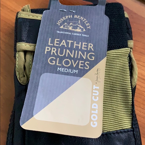 Leather pruning garden gloves size M - Picture 2 of 3